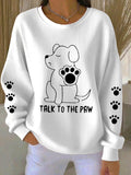 Talk To The Paw Longsleeve VIP