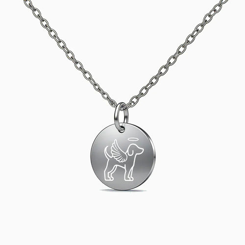 Angel Dog Necklace