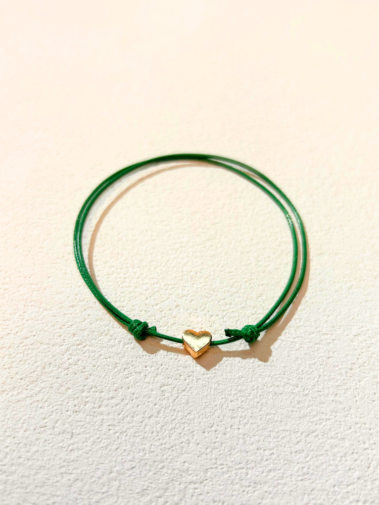 Knot Heart Bracelet