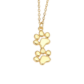 Double Stacked Paw Necklace VIP