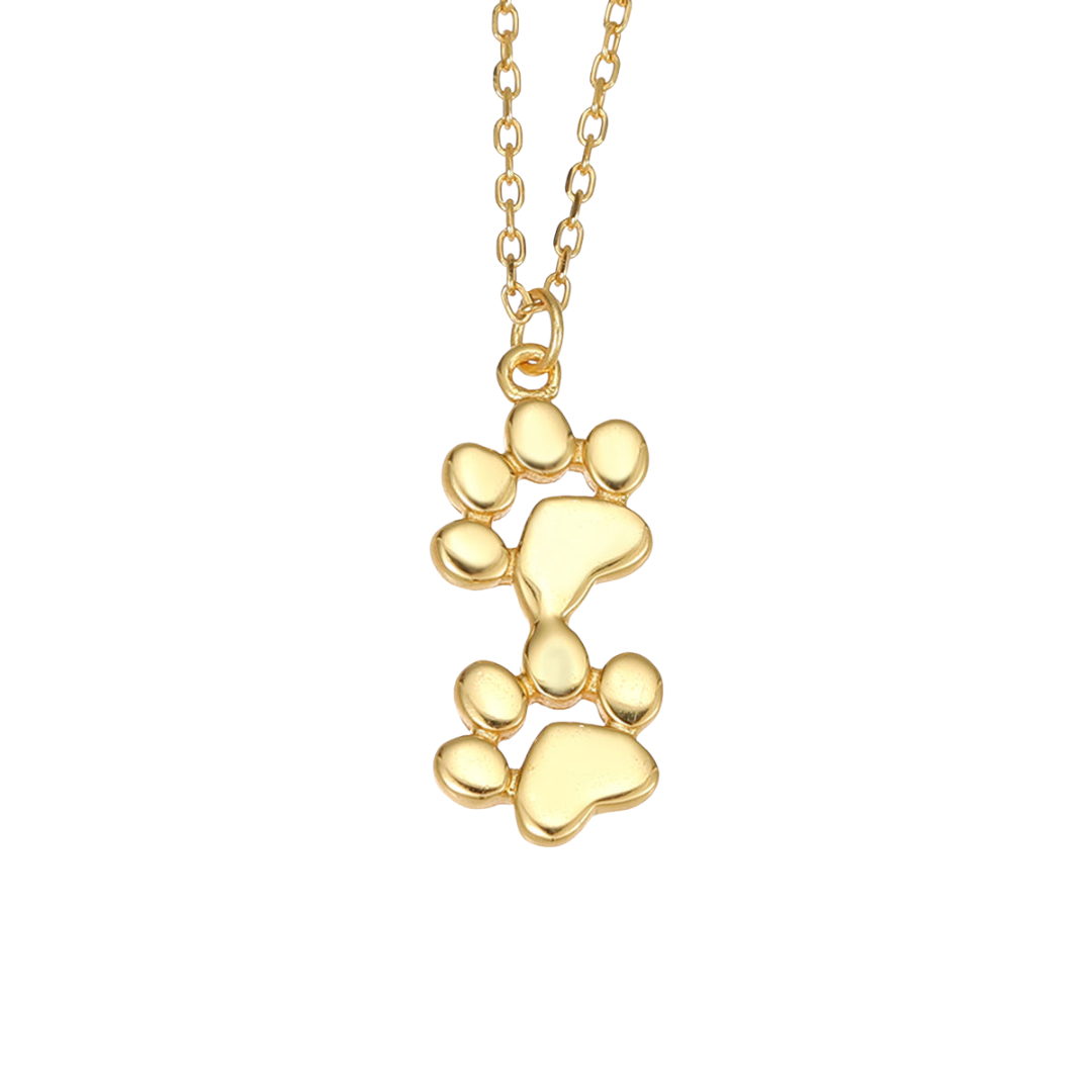 Double Stacked Paw Necklace VIP