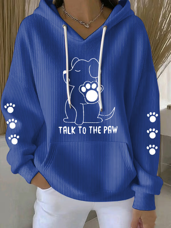 Talk To The Paw Hoodie VIP