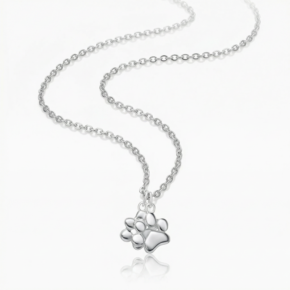 Double Paw Necklace
