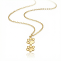 Double Stack Paw Necklace